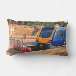 青黄色列車 アウトドアクッション