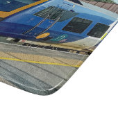 青黄色列車 カッティングボード (角)