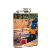 青黄色列車 フラスク (右)