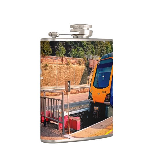 青黄色列車 フラスク (右)