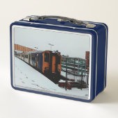 青黄色列車 メタルランチボックス (裏面)