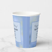 青黄色抽象パロヴェルデイベント詳細 紙コップ (右)