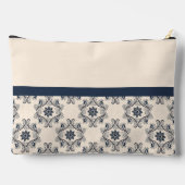 青黄褐色ヴィンテージモノグラム アクセサリーポーチ (裏面)