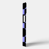 青黒の星と六角デザイン Case-Mate iPhoneケース (裏面 / 右)