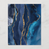 青黒瑪瑙のフライヤー チラシ (裏面)