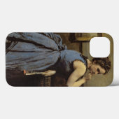 青1874年の女性 Case-Mate iPhoneケース (裏面 (横))