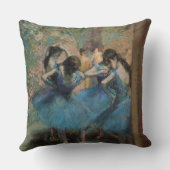 青1890年のエドガー・ドガ|のダンサー クッション (裏面)