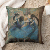青1890年のエドガー・ドガ|のダンサー クッション (ブランケット)