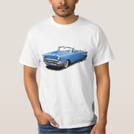 青1957年のクラシックな"Bel Air"の変換可能なワイシャツ Tシャツ