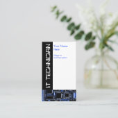 青2'をそれ技術者」の名刺巡回して下さい 名刺 (スタンド正面)