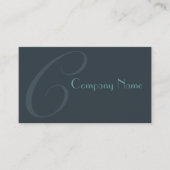 青2トーン 名刺 (正面)