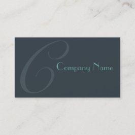 青2トーン 名刺