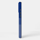 青3トーンパーソナライズされた携帯電話ケースHAMbWG iPhoneケース (左側面)