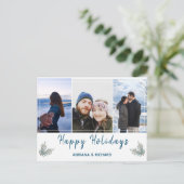 青3写真クリスマスホリデー ポストカード (スタンド正面)