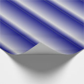 青3Dラフト抽象芸術 ラッピングペーパー (角)