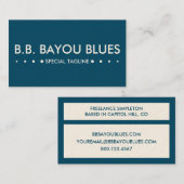 青4点 名刺 (正面/裏面)