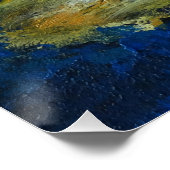 青51 cm x 51 cmポスター紙 ポスター (コーナー)