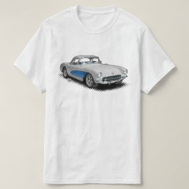 青56-57 StingVetteRayのTシャツとの白 Tシャツ