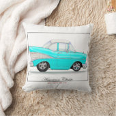 青57のChevyの枕 クッション (ブランケット)