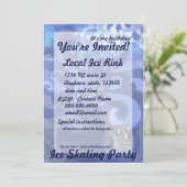 青8の冬の風の雪片 招待状 (スタンド正面)