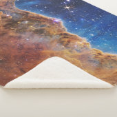 青/オレンジカリナネブラ | JWST シェルパブランケット (3/4)