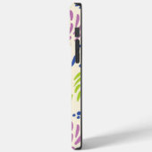 青、オレンジ、紫、緑、クリーム色の流れ Case-Mate iPhoneケース (裏面 / 左)