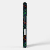 青、オレンジ、緑のタータン柄... Case-Mate iPhoneケース (裏面 / 右)