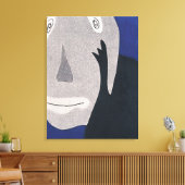 青 キャンバスプリント (インサイチュ (リビング))