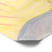 「青」キャンバス印刷 ポスター (角)