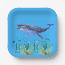 青, クジラ, 海洋, 魚