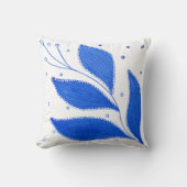 青 クッション (正面)