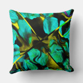 青 クッション (裏面)