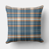 青、クリーム、オレンジのプライドデザイン クッション (裏面)