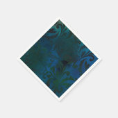 青 スタンダードカクテルナプキン (角)