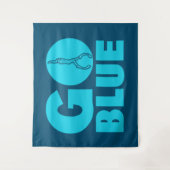 青   タペストリー (正面)