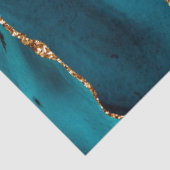 青/ティール（緑がかった色）/紫アゲート付き/金ゴールドグリッター静脈 薄葉紙 (詳細)