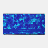 青 デスクマット (正面)