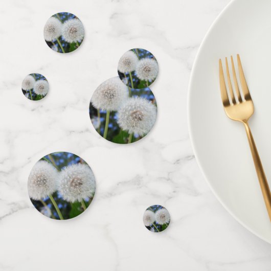 青，バターカップ，植物，タンポポ，草原，白 コンフェッティ (グループ)