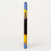 青（ヒマワリ黄色iphone xケース付き） Case-Mate iPhoneケース (裏面/右)