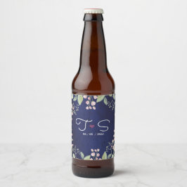 青 ビールラベル