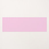 青、ピンクの大理石の渦巻き流体アートヨガマット ヨガマット (裏面(横))