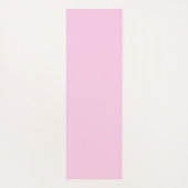 青、ピンクの大理石の渦巻き流体アートヨガマット ヨガマット (裏面)