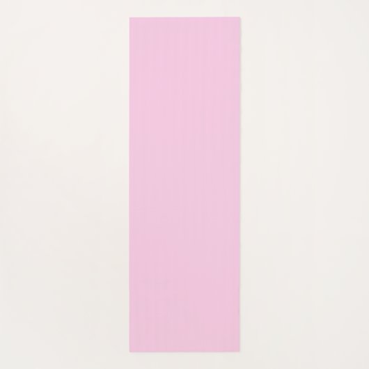 青、ピンクの大理石の渦巻き流体アートヨガマット ヨガマット (裏面)