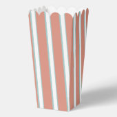 青、ピンク、白のストライプパターン フェイバーボックス (正面)