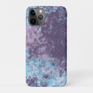青、ピンク、紫の大理石抽象芸術 iPhone 11 PROケース