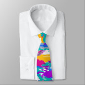 青、ピンク、紫 ネクタイ (タイ)