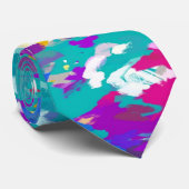 青、ピンク、紫 ネクタイ (ロール)