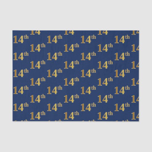 青、フェイク金ゴールド14日（14日）イベント 薄葉紙 (正面)