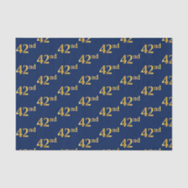 青、フェイク金ゴールド42番目（42番目）のイベント 薄葉紙