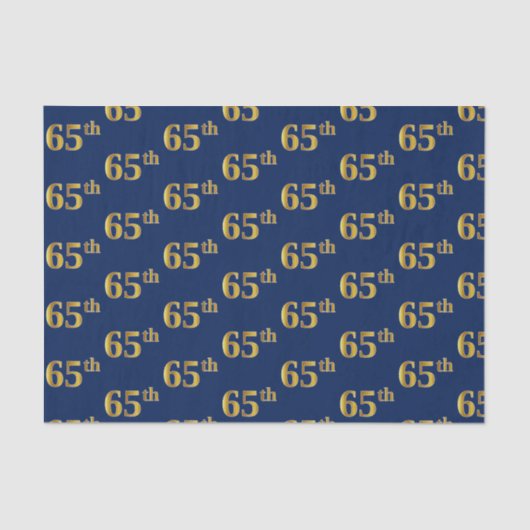 青、フェイク金ゴールド65位(65位)イベント 薄葉紙 (正面)